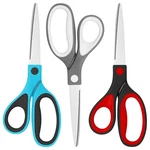 Left Handed Scissors, 8.5 Inch Multi-purpose Premium General Shears, .... Fixed Price $15.36.