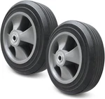 Lotfancy 8 Inch Hand Truck Wheels, 2PCS Solid Flat Free Tires Replacement For. Fixed Price $25.20.