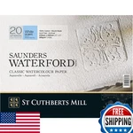 St. Cuthberts Saunders Waterford White Cp Block 310X230MM Watercolor Paper. Fixed Price $45.17.