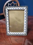 Rare Jay Strongwater Flora & Fauna Delft Garden Pave Crystal Stone Enamel Frame. Fixed Price $349.99.