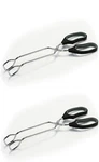 Chef Craft Scissor Food Serving Tongs With Off-set Working End ( 2-PACK). Fixed Price $11.99.