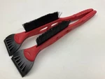 Made Usa - Hopkins Red Snow Ice Scraper & Brush Combo 2 Pack. Fixed Price $14.95.