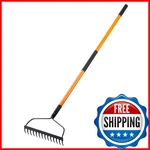 Vnimti Rake For Gardening, Heavy Duty Lawns, 14 Tines Bow. Fixed Price $55.18.