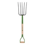 John Deere BPJ-5D-JD Steel Brown 5-TINES D-handle Compost Fork 48 X 9 In.. Fixed Price $68.47.