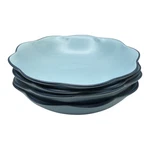 Lenox Kate Spade York Garden Party Stoneware Blue Pasta Bowls S/4. Fixed Price $60.00.