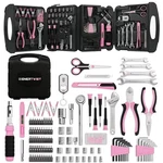 Enertwist Pink Tool Kit For Women, 189-PIECE Premium Household Hand... Fast Ship. Fixed Price $62.99.