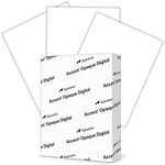 Opaque White 8.5 X 11 Cardstock Paper, 65LB, 176GSM 250 Sheets (1 Ream) Pr. Fixed Price $37.95.