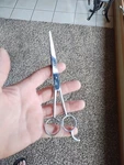 Charles Craft Barber Hair Cut 7" Scissors Dropped Forged Hardened Steel Italy. Fixed Price $19.99.