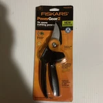Fiskars (#7936) 3/4" Powergear Steel Bypass Pruner. Fixed Price $25.00.