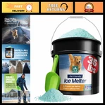 MAPLE99 Pet Safe Ice Melt For Concrete 35 Lb Snow Salt Friendl. Fixed Price $124.99.