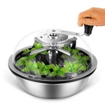 Leaf Bowl Trimmer 13 Inch Stainless Steel Blades Spin Bud Melonfarm Switchable. Fixed Price $114.99.