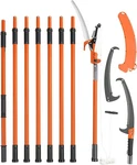 Vevor Manual Pole Saw Extendable Tree Pruner 7.3-27 Ft Fiberglass Scissors. Fixed Price $91.55.