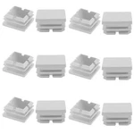 12 Pack Square Plastic Plug, Insert Tubing End Cap For Inch, White. Fixed Price $10.36.