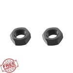 Focmkeas 2PC M27-3 Black Hex Nuts Carbon Steel Class 8.8. Fixed Price $20.00.