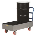 Little Giant SSB512566-6PYBK Two Drum Spill Platfrm Cart, 21 In Height. Fixed Price $1219.99.