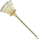 Senkichi Small Bamboo Rake 670MM Made Japan Head Width 200MM Garden Cleaning. Fixed Price $51.76.