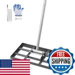 Vevor Lawn Leveling Rake, Leveler With 78 Handle, 17X10 Ground Plate,. Fixed Price $51.59.
