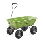 Gorilla Carts 600LB Capacity Poly Yard Dump Utility Cart, Green (open Box). Fixed Price $139.74.