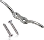 Yyst Stainless Steel 316 Flag Pole Cleat X Inches, Silver. Fixed Price $16.99.