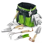 Workpro Garden Tools Set, Piece, Stainless Steel Heavy Duty 8-PC, Green. Fixed Price $83.57.