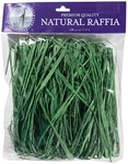 (30010) Raffia, Grass Green, 108 IN3 Bag (appx. 2OZ). Fixed Price $20.13.