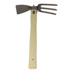 Carrot Design Stainless Japanese Style Garden Hoe And Cultivator Dual Headed .... Fixed Price $33.00.