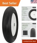 Marathon 4.80/4.00-8 Flat Free Tire Wheel Replacement. Fixed Price $108.97.