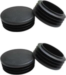 4 Pcs 38MM (1.5 Inch) Round Plastic Plugs, Black Pipe 1/2 Inch,. Fixed Price $9.83.