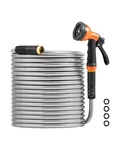 Vevor 100FT Metal Garden Hose Stainless Steel Water Lightweight No Kink. Fixed Price $41.48.