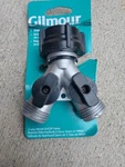 Gilmour 2-WAY Hose On/off Valve New. Fixed Price $5.99.