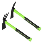 Naukii 2PCS Pick Axes For Digging And No Installation Required Garden Hoe Cu. Fixed Price $46.08.