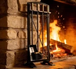 5-PIECE Wrought Iron Fireplace Tools Set 31-INCH Stand &. Fixed Price $64.99.