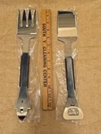Vernco Dr Pepper Bbq Grill Set Chef Fork Spatula Can Bottle Opener Japan New. Fixed Price $29.98.