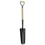 Drain Spade Shovel, 14 Ga Not Applicable Blade, Steel Standard Step, 30. Fixed Price $50.83.