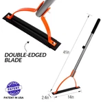 Walensee Steel Handle Weeder Serrated Double-edged Blade Manual Grass Cutter. Fixed Price $20.00.