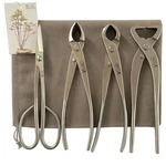 Vouiu 4-PIECE Bonsai Tool Set,concave Cutter,knob Piezas, Silver. Fixed Price $94.99.