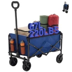 Newbulig Collapsible Wagon Cart, 67L Compact, Lightweight & Portable Heavy Duty. Fixed Price $53.79.