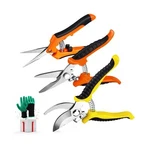 3 Pack Garden Pruning Shears Stainless Steel Blades Handheld Pruners Set With.... Fixed Price $16.39.
