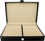 Honey Bear Men/women's Cufflinks Jewelry Box - Faux Leather Display Black. Fixed Price $42.94.