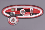 Magnolia Lane Ohio State University Go Bucks Chip And Dip, Set Of 2, Melamine,. Fixed Price $60.79.