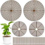 Srmayyi 4 Pcs Plant Pot GRID,20.5 11.8 Pack INCH+2. Fixed Price $29.79.
