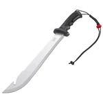 Cat Straight Machete Saw 19 Inch Shoulder Strap Sheath Stainless Steel Blade. Fixed Price $47.84.