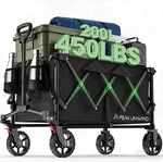 Wagons Carts Foldable,collapsible With WHEELS,450LBS Heavy Duty Beach. Fixed Price $91.30.