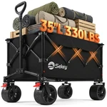 150L Wagons Carts Foldable With Big All-terrian Beach Wheels, Collapsible Hea.... Fixed Price $118.67.