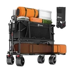 Sekey 500LBS Heavy Duty Double Decker Wagon With Extender, 400L Large Capacit.... Fixed Price $193.44.