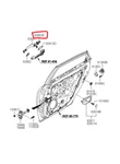 Genuine/oem 836523L001 Cover-rr Dr O/s Hdl For Kia Ray Ev. Fixed Price $7.09.