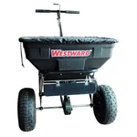 Westward 4UHD1 125 Lbs Cap Broadcast Spreader For Ice Melt, Fertilizer& Grass. Fixed Price $313.99.