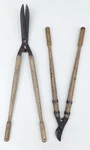 Combined Lot Vintage Corona Wood Handle Set Hedge Shears Pruning Loppers Usa. Fixed Price $86.00.