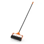Vevor 15IN Manual Push Rolling Lawn Aerator 42-SPIKE For Garden Yard Soil Health. Fixed Price $53.99.