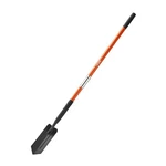 Heavy-duty 56IN Trench Shovel 4IN Blade Fiberglass Handle Root Cutting. Fixed Price $46.99.